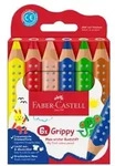 Faber-Castell Buntstifte Grippy 6er Set