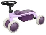 HUDORA 10916 - Laufrad Steppy 6 lavender, Lauflernrad f&uuml;r Kinder von 73-80 cm,