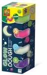 SES CREATIVE Leuchtknete Feel good glow 4x90g