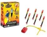 Stomp Rocket 365040 - Stomp Rocket X-Treme, Startrampe mit 6 Raketen