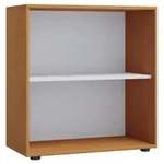 Holz B&uuml;ro Regal B&uuml;cher Ordner Aktenregal Lona 2f