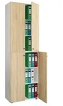 B&uuml;roschrank B&uuml;cher Ordner Aktenschrank Lona 6fach