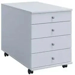 Rollcontainer B&uuml;rocontainer Schublade Lona 75 cm