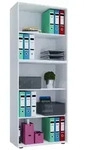 Holz B&uuml;ro Regal B&uuml;cher Ordner Aktenregal Lona 5f