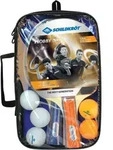 Tischtennis Set Hobby f&uuml;r 4 Spieler, 4 Schl&auml;ger mit 5 B&auml;lle in Tasche