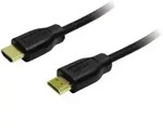 LogiLink HDMI Anschlusskabel HDMI-A Stecker, HDMI-A Stecker 10.00 m Schwarz CH0053 4K
