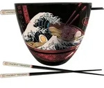 Vincent Trinidad (gro&szlig;e Ramen-Welle) Ramen-Sch&uuml;ssel- und Essst&auml;bchen-Set