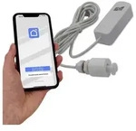 Schabus 200150 WWD 150 Wireless Float switch Wassermelder mit App-Steuerung, mit