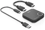 Hama Wireless-Display-Adapter, HDMITM, Full-HD 1080p, inkl. Kabel Drahtloses Full HD
