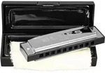 Blues Harmonica in C (incl. case and cleaning cloth)