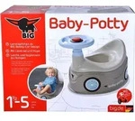 BIG 800054801 - BIG Baby-Potty, grau, Kunststoff