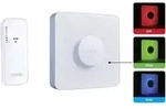 M-e modern-electronics 41162 Funkgong Komplett-Set beleuchtet
