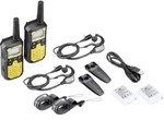 Midland XT50 Pro Koffer Gelb C1464.01 PMR/LPD-Handfunkger&auml;t 2er Set