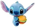 Disney Stitch mit Burger, 25cm