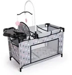 Multibett f&uuml;r Puppen bis 46cm schwarz
