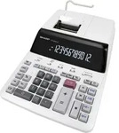 Sharp Tischrechner druckend CS-2635 LW 12 Stellen, schwarz/rot Druck Tischrechner