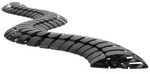 Bachmann Kabelbr&uuml;cke 930.032 Kunststoff Schwarz 1000mm Inhalt: 1St.