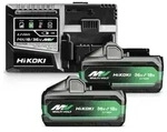 HiKOKI UC18YSL3WJZ Werkzeug-Akku und Ladeger&auml;t 18 V, 36V 4 Ah, 8Ah
