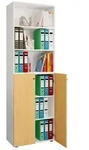 B&uuml;roschrank Regal Ordner Aktenschrank Lona 6fach