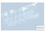 H&uuml;nersdorff 612400 Aufbewahrungsbox PS-CLASSIC (L x B x H) 225 x 335 x 55mm...