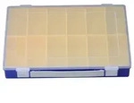 H&uuml;nersdorff 600700 Aufbewahrungsbox PP-PREMIUM (L x B x H) 225 x 335 x 55mm Blau
