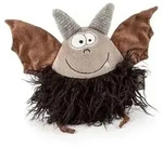 Sigikid 43431 - Kuscheltier Fledermaus Bloody Harry, Beasts Town, 15 cm