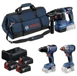 Bosch Professional GSR + GDX + GBH + 3x5.0Ah + GAL 12V/18V-80 0615A50093 Werkzeugset
