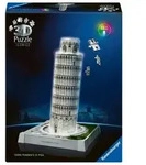 3D Puzzle Iconics: Schiefer Turm von Pisa - mit Licht