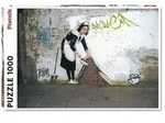 Banksy - Zimmerm&auml;dchen - 1000 Teile Puzzle