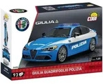 COBI 24606 - Alfa Romeo Giulia Quadrifoglio Polizia, Sportlimousine, Bausatz 1:35, 93