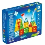 Geomag Magnetic Tiles Gems 16, 2D/3D Konstruktion, Lernspielzeug