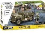 COBI Historical Collection 3133 - Willys MB, Jeep, WWII, Ma&szlig;stab 1:35, Bausatz, 132