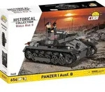 COBI Historical Collection 2660 - Panzer I Ausf. B, WWII, Bausatz 1:28, 654+1
