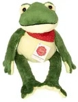 Teddy Hermann 92021 - Frosch, Schlenkerfrosch, Pl&uuml;sch, 28 cm