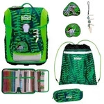 Scout Schulranzen Set Neo, Schulranzen Set, 4tlg, Danger Dino