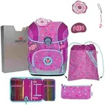 DerDieDas Schulranzen Set ErgoFlex Tiny, Schulranzen Set, 5tlg, Sweet Sprinkles