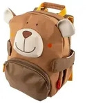 Sigikid 25436 - Rucksack B&auml;r mit 3D-Details, braun, Kinderrucksack
