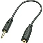 LINDY 35699 35699 Klinke Audio Adapterkabel [1x Klinkenstecker 3.5 mm - 1x