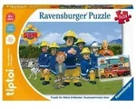 tiptoi&reg; Puzzle f&uuml;r kleine Entdecker: Feuerwehrmann Sam - 2x24 Teile