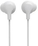 Hama Curly In Ear Kopfh&ouml;rer kabelgebunden Wei&szlig; Lautst&auml;rkeregelung Telefon