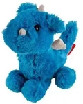 Sigikid 43579 - Kuscheltier Drache blau, 32 cm, Flauscherie