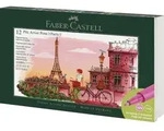 Faber-Castell Tuschestift Pitt Artist Pen, 12er Geschenk Set Paris