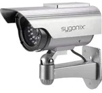 Sygonix SY-3420674 Kamera-Attrappe mit Solarmodul, mit blinkender LED