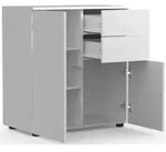 Holz Kommode Sideboard Anrichte Dalosa 4 Schublade