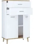 Holz Highboard Kommode Schublade Lindas