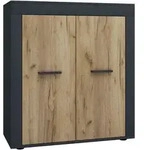 Holz Kommode Sideboard Anrichte Usilo 2 Dreht&uuml;ren