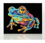DIAMOND DOTZ - Diamond Painting Neon Baumfrosch