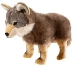 Pl&uuml;schtier Misanimo Wolf stehend 33cm