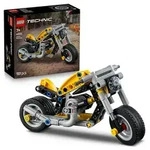 LEGO Technic 42225 Gelbes Motorrad, Spielzeug f&uuml;r Kinder ab 7 Jahren