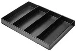 TOOLCRAFT TO-7897167 Einlegeboden PS Herstellerfarbe: Schwarz